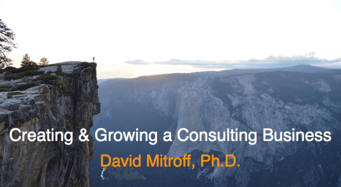 Growing a Consulting Business Keynote Growing a Consulting Business Keynote