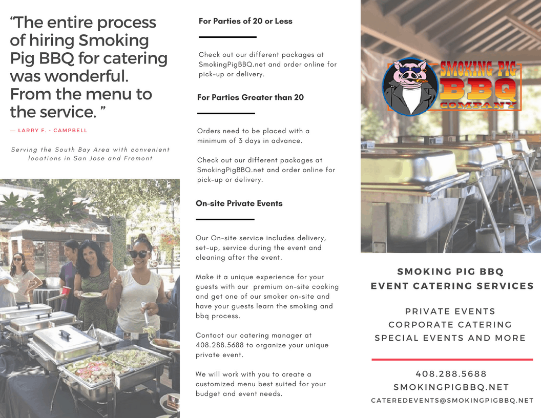 Smoking Pig BBQ Catering Smoking Pig BBQ Catering