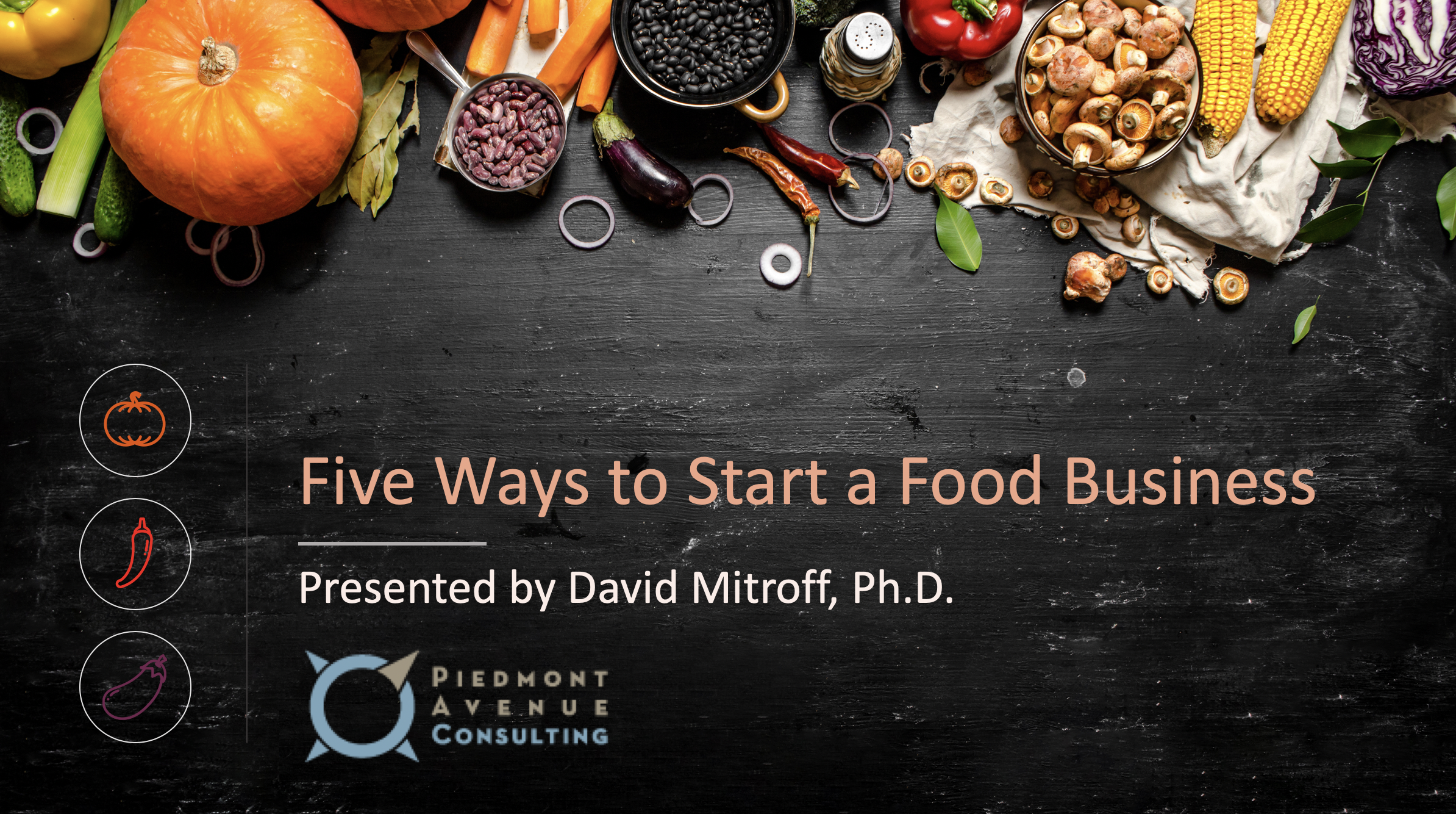 Five Ways to start a food business Five Ways to start a food business